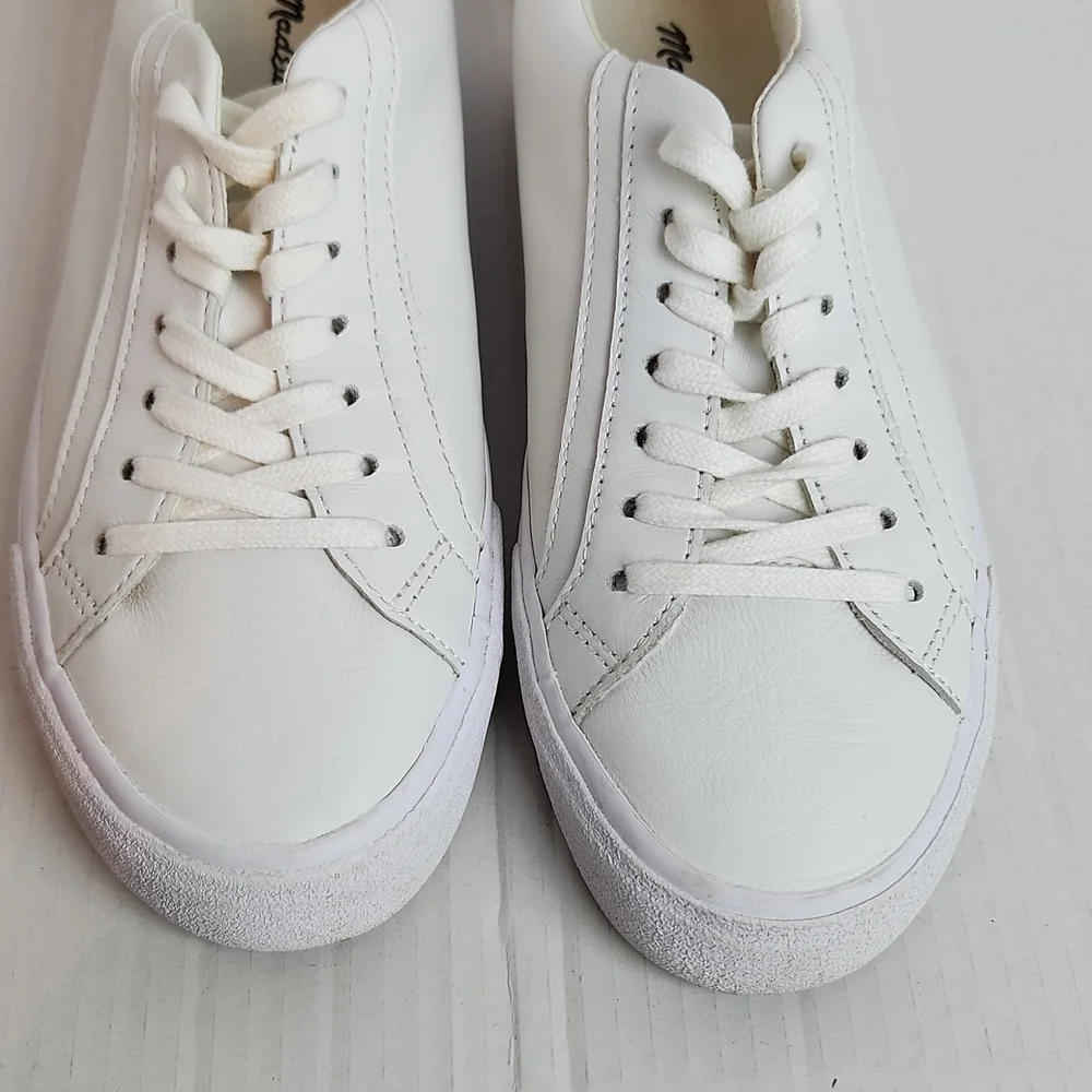 Madewell Sidewalk Low Top Sneakers White - Picture 10 of 12